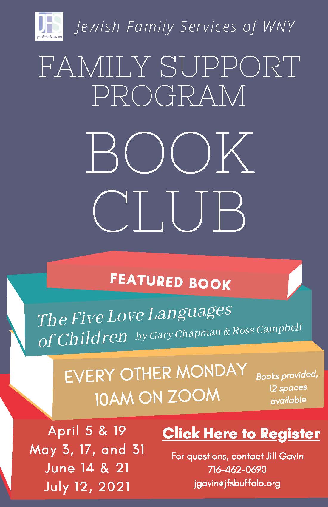 JFS Spring 2021 Book Club